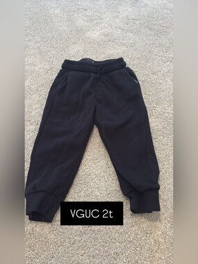Black joggers